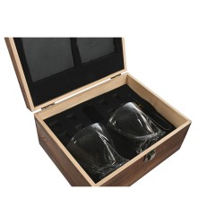 Set de Whisky Home ESPRIT Marron Pin