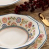 Dinnerware Set Queen´s By Churchill Bengal Multicolour Ceramic 12 Pieces