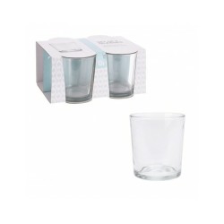 Set de Vasos Excellent Houseware ye6000410 Transparente Cristal 280 ml (4 Unidades)