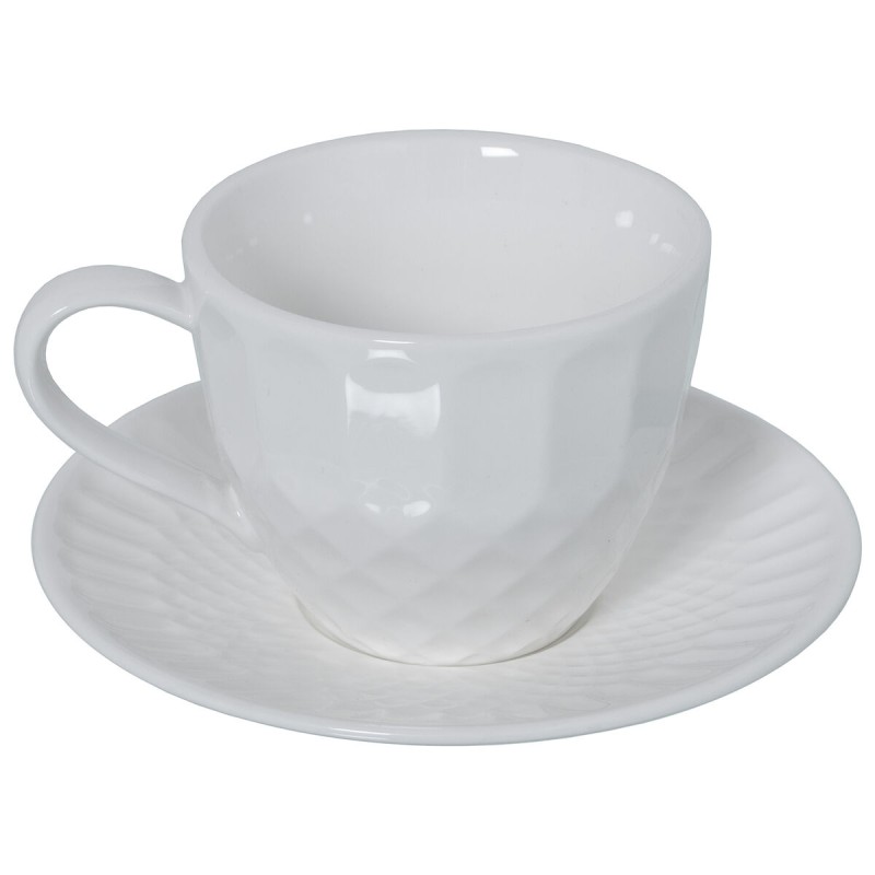 6 Piece Coffee Cup Set Alexandra House Living Porcelain 200 ml