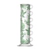 Juego de 6 Tazas de Café Bialetti 29597 Blanco Verde Porcelana 90 ml (6 Unidades)