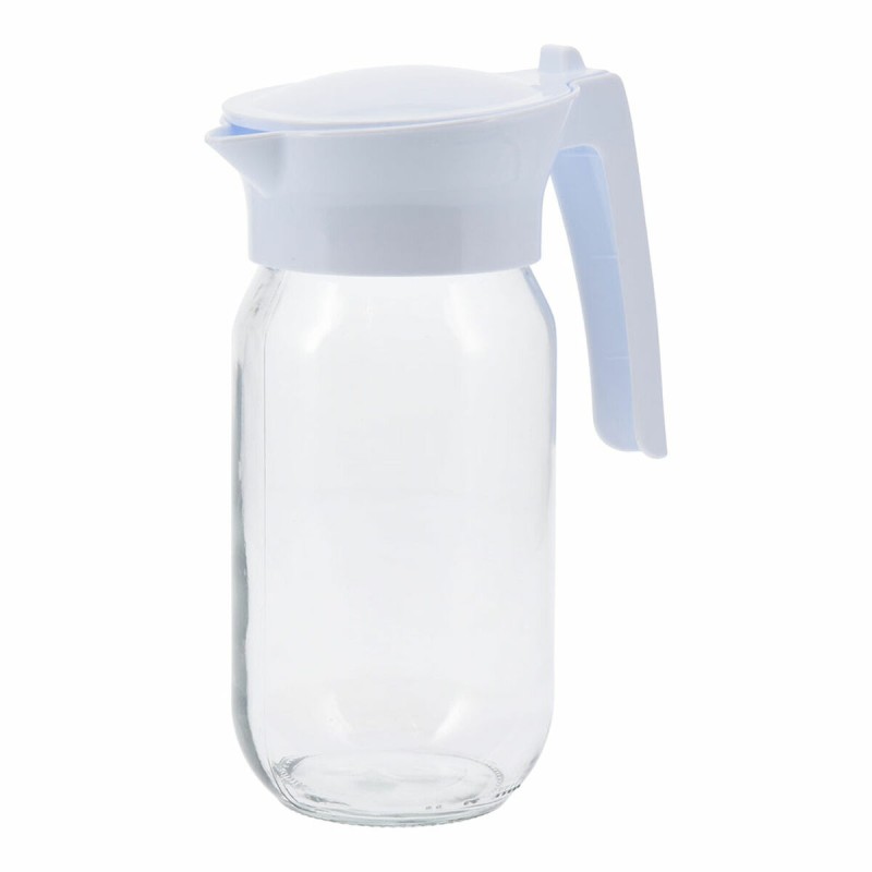 Jarra Excellent Houseware Blanco Transparente Cristal 1 L