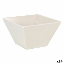 Bol para Aperitivos La Mediterránea Melamina Blanco Brillo 10 x 10 x 6 cm (24 Unidades)