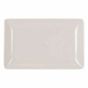 Snack tray La Mediterránea Melamin White Shine 20 x 13 x 2 cm (24 Units)