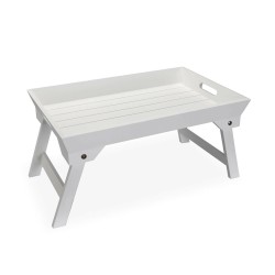 Juego de Bandejas Versa Blanco Madera MDF 32 x 24 x 48 cm