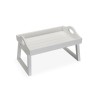 Juego de Bandejas Versa Blanco Madera MDF 32 x 24 x 48 cm