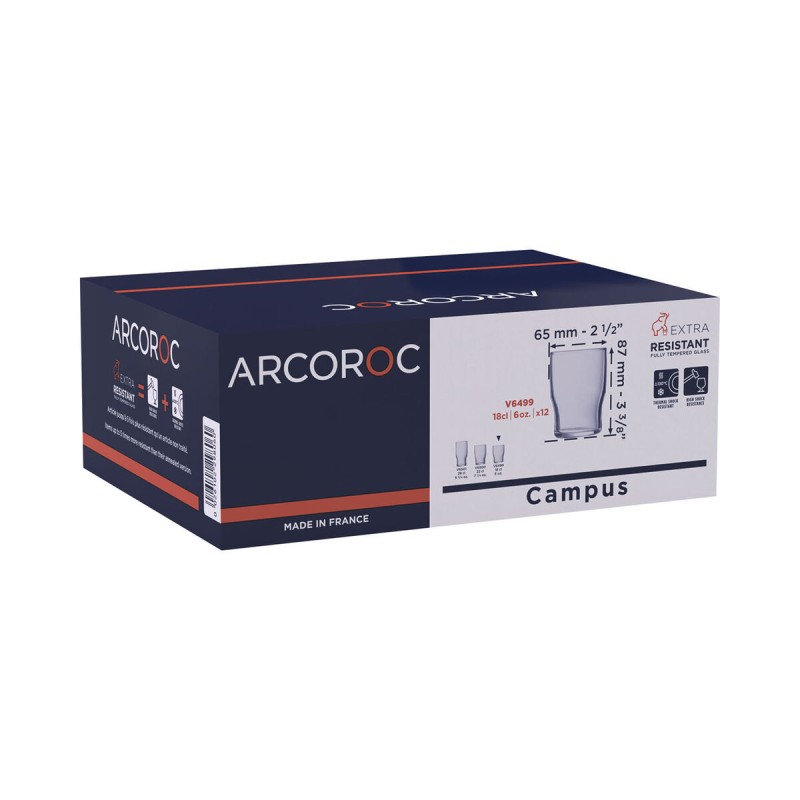 Glass Arcoroc Campus Transparent Glass 180 ml