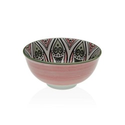 Snack Bowl Versa Pink Ceramic Porcelain 11,5 x 6 x 11,5 xm