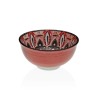 Bol para Aperitivos Versa Rojo Cerámica Porcelana 11,5 x 6 x 11,5 xm