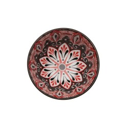 Bol para Aperitivos Versa Rojo Cerámica Porcelana 11,5 x 6 x 11,5 xm