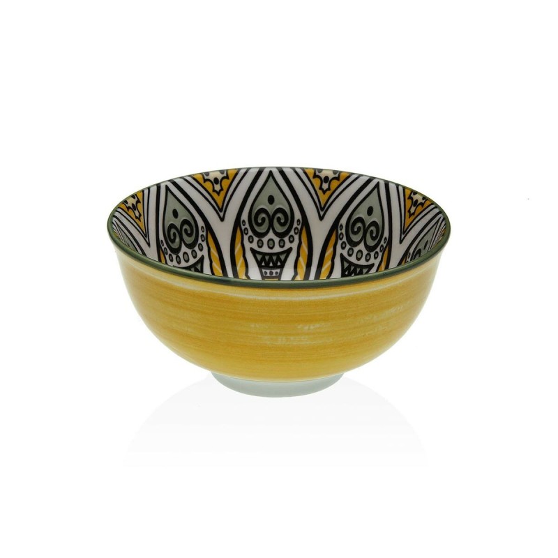 Bol pour Apéritifs Versa Jaune Céramique Porcelaine 11,5 x 6 x 11,5 xm