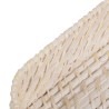 Plateau Blanc Bambou Rotin 45 x 34 x 13 cm (2 Unités)