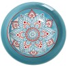 Assiettes Alexandra House Living Bleu Porcelaine 27 x 1 x 27 cm