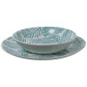 Tableware Alexandra House Living Blue Porcelain 27 x 1 x 27 cm