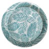 Vajilla Alexandra House Living Azul Porcelana 27 x 1 x 27 cm