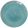 Vajilla Alexandra House Living Azul Porcelana 27 x 1 x 27 cm