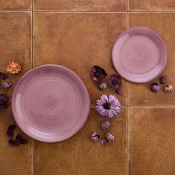 Tableware Quid Vita Peoni Ceramic 18 Pieces