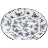 Set de Platos Home ESPRIT Azul Blanco Porcelana 19 x 19 x 2 cm