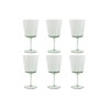 Set de Copas Home ESPRIT Verde Cristal 285 ml 8,4 x 8,4 x 16,4 cm (6 Unidades)