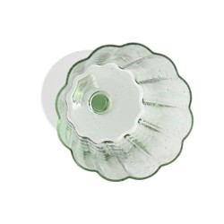 Set de Copas Home ESPRIT Verde Cristal 285 ml 8,4 x 8,4 x 16,4 cm (6 Unidades)