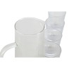 Set de Vasos Home ESPRIT Transparente Polipropileno Vidrio de Borosilicato 245 ml