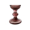 Set of cups Home ESPRIT Pink Crystal 6 x 6 x 18,4 cm (6 Units)