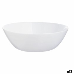 Snack Bowl Luminarc Zelie White Glass (12 Units)