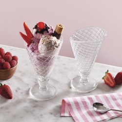 Coupe de glaces et de milkshakes Bormioli Rocco Gelato verre 210 ml (6 Unités)