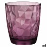 Verre Bormioli Rocco Diamond Pourpre verre 300 ml (6 Unités)