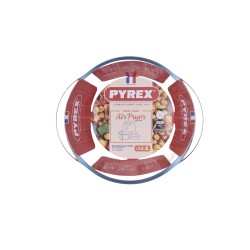 Fuente de Cocina Pyrex Airfryer Transparente Vidrio Ø 20 cm 1,1 L (8 Unidades)