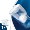 Jarra Filtrante Brita Maxtra Pro 1050449 Vidrio de Borosilicato 2,5 L