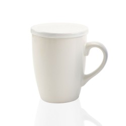 Taza con Filtro para Infusiones Versa Blanco