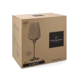 Set de Copas Chef&Sommelier Sublym Eco Transparente Vidrio 450 ml (6 Unidades)