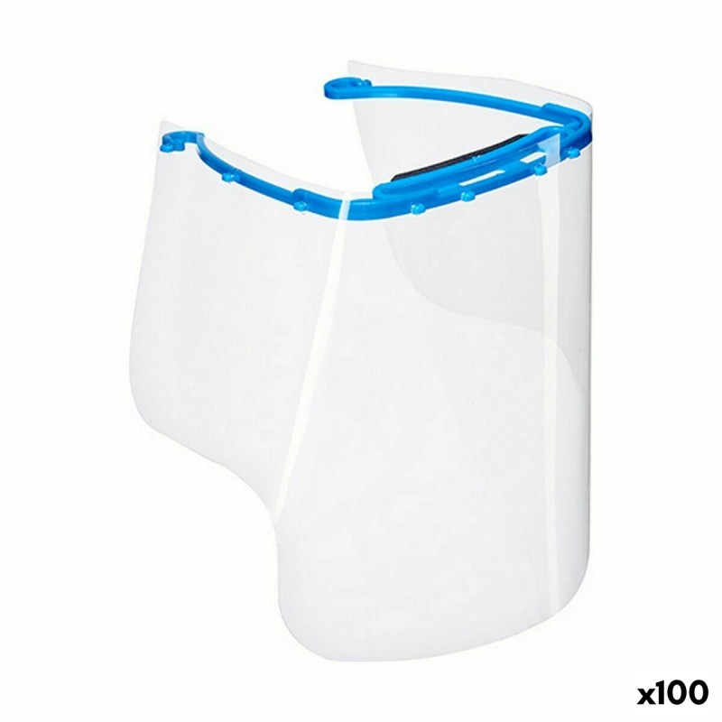 Écran de protection faciale Transparent Plastique (100 Unités)