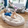 Cama de Perro para Humanos  Human Dog Bed XXL InnovaGoods Beige