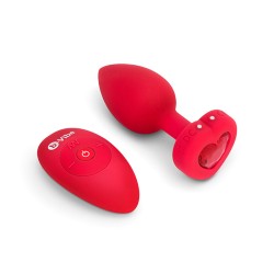 Vibromasseur B-Vibe Heart Rouge