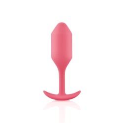 Plug Anal B-Vibe 2 Naranja Coral