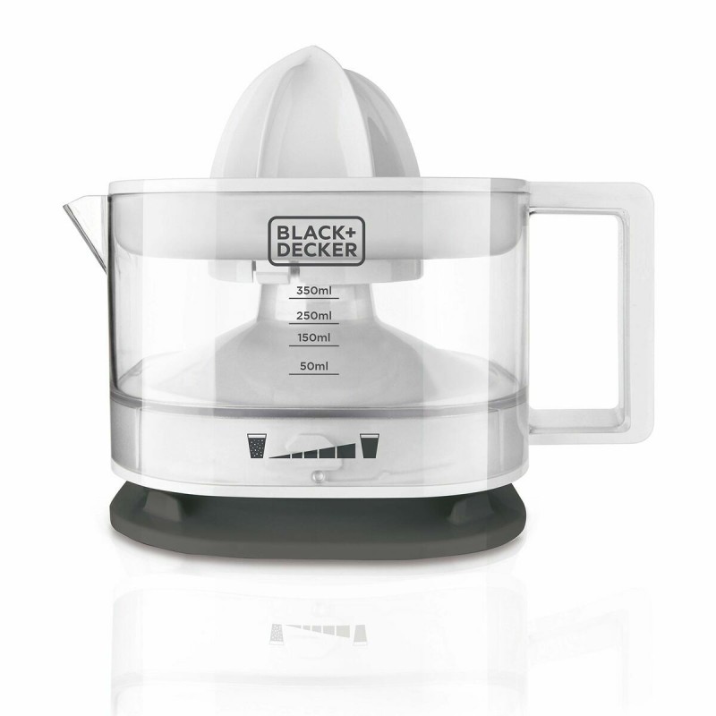 Centrifugeuse électrique Black & Decker BXCJ25E Blanc Gris 25 W 350 ml