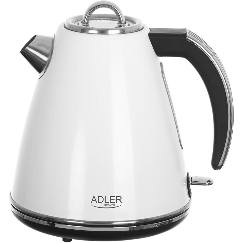 Hervidor Adler AD 1341 Blanco Acero Inoxidable 2200 W 1,5 L