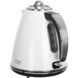 Bouilloire Adler AD 1341 Blanc Acier inoxydable 2200 W 1,5 L