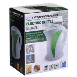 Bouilloire Esperanza EKK018G  Blanc Vert Multicouleur Plastique 2200 W 1,7 L