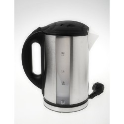 Kettle Adler AD 1216 Black Silver Stainless steel Plastic 2000 W 2200 W 1,7 L