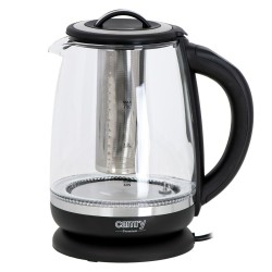 Kettle Adler CR 1290 Black Glass 2200 W 2 L