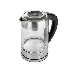 Kettle Adler AD 1247 Crystal Steel Grey Glass 2200 W 1,7 L