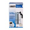 Cafetera Italiana Bialetti New Venus Plateado Acero Inoxidable 240 ml 6 Tazas