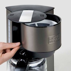 Cafetière superautomatique Black & Decker ES9200020B                      Noir Argenté 1000 W