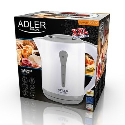 Bouilloire Adler AD 1244 Blanc Plastique 2200 W 2,5 L