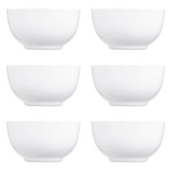 Set de Tazas para Consomé Luminarc Diwali Blanco 14,5 cm (6 Piezas) (6 pcs)