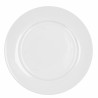 Assiette plate Bidasoa Glacial Ala Ancha Céramique Blanc Ø 30 cm (Pack 4x)