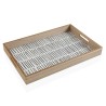 Snack tray Versa New Lines MDF Wood (30 x 5 x 45 cm)